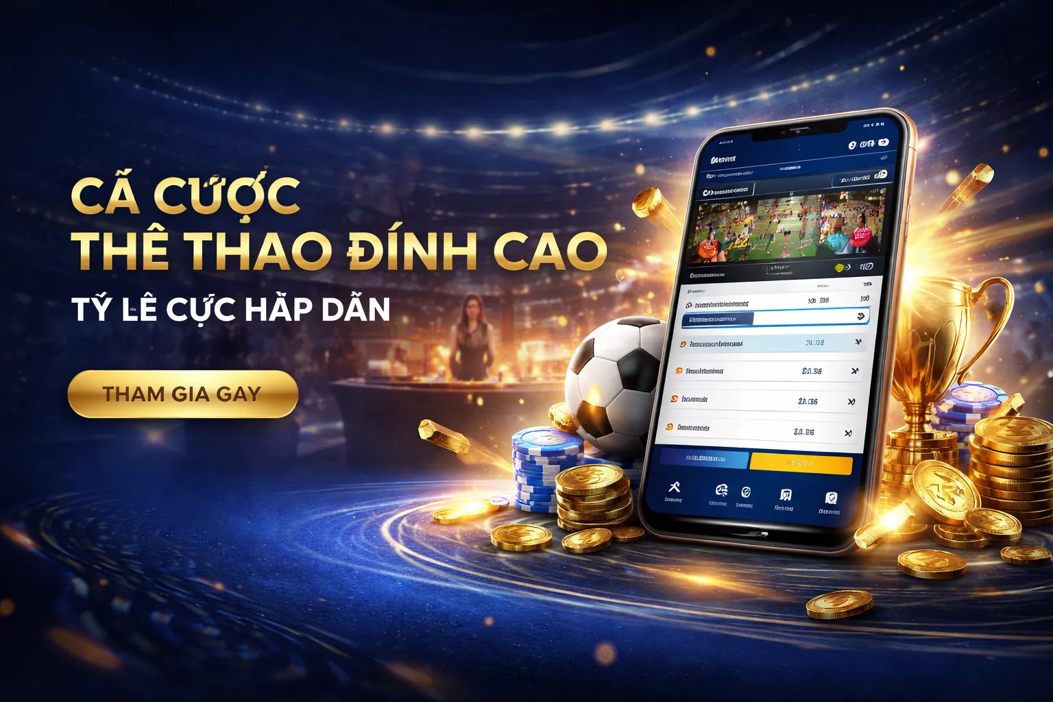 Sân vận động thể thao sôi động với vs88 đá gà trực tiếp